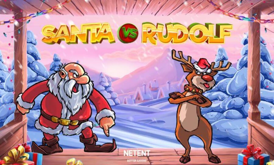 Santa vs. Rudolf - Mejores slots navideñas Colombia