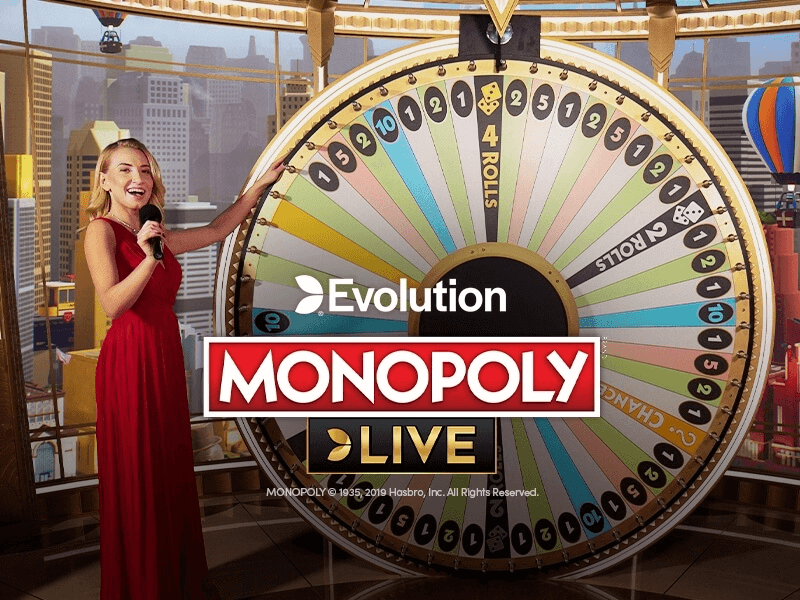 Banner de Monopoly Live de Evolution