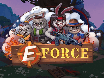 Banner de tragamonedas E-Force de Yggdrasil Gaming para casinos online de Colombia