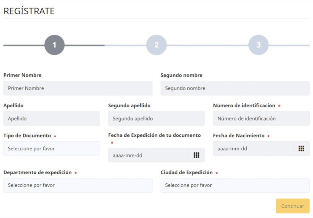 Registro Betfair