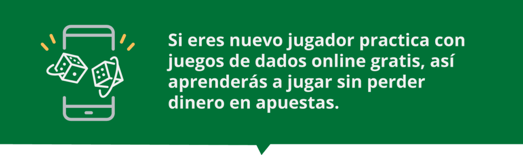 estrategias para juego de dados online