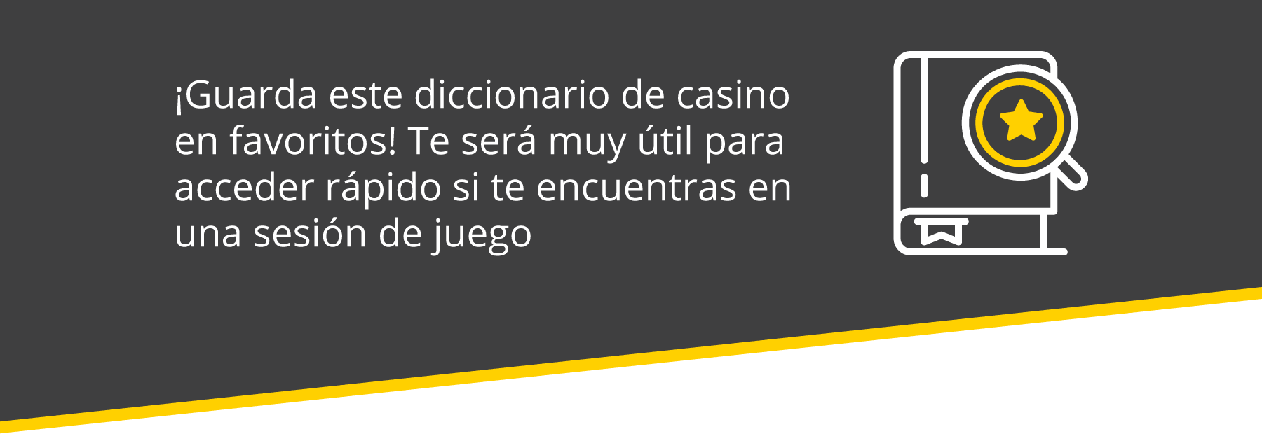 diccionario casino favoritos 