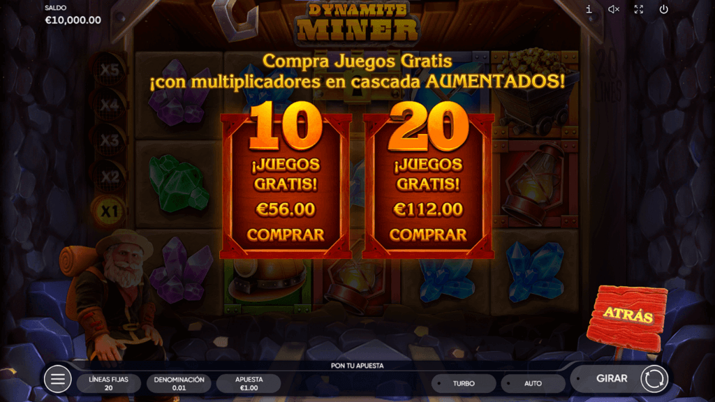 Dynamite Miner compra de bonos