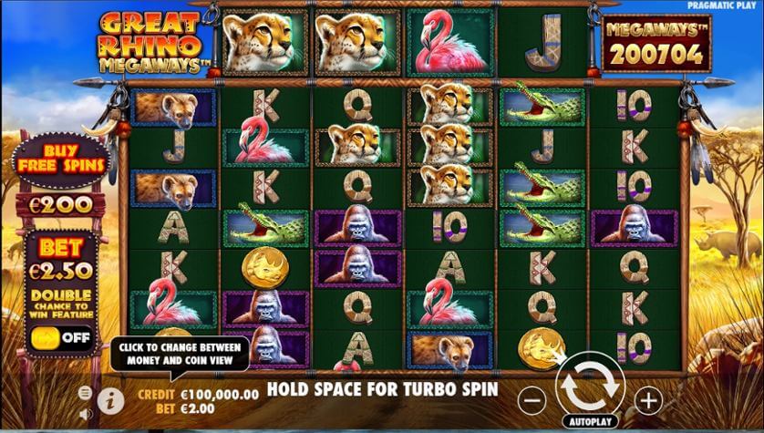 Great Rhino Megaways slot