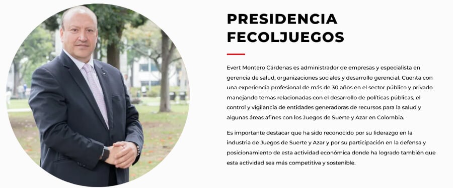 Presidente de fecoljuegos