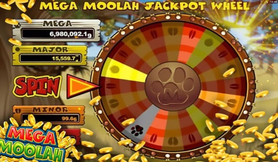 Ruleta de tragamonedas Mega Moolah de Microgaming