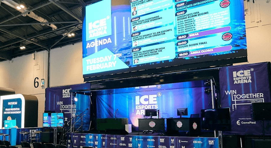 arena de esports de la ICE Londres 2023