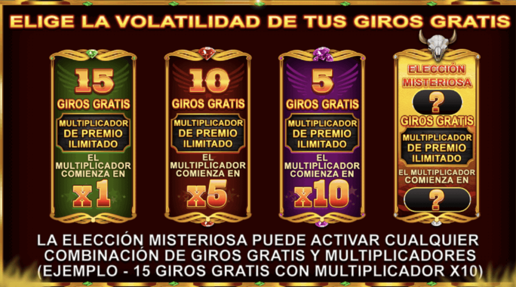 Giros Gratis con Multiplicadores