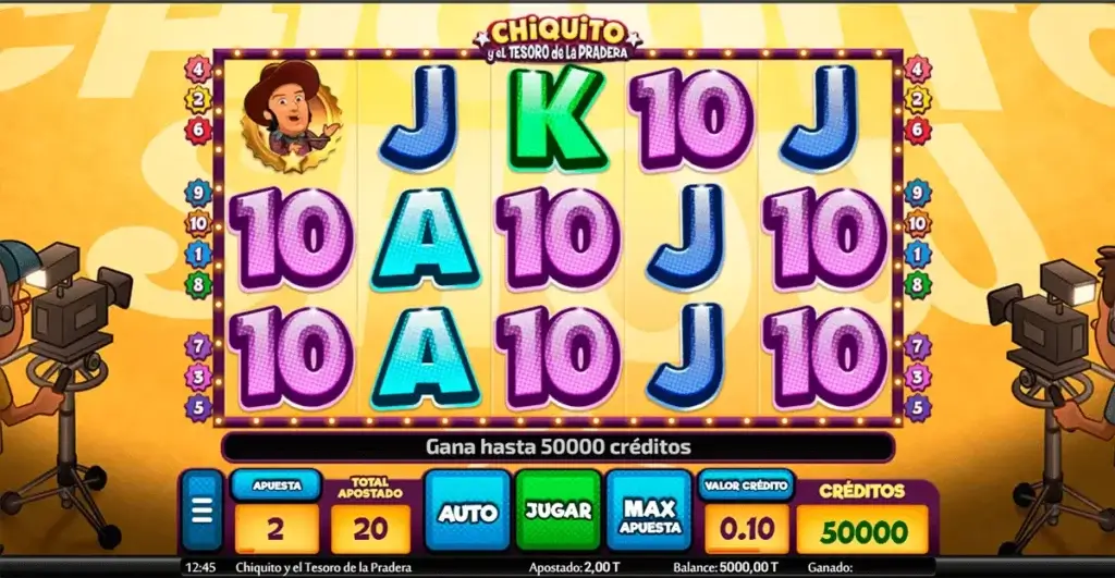 Tragamonedas Chiquito y el tesoro de la pradera