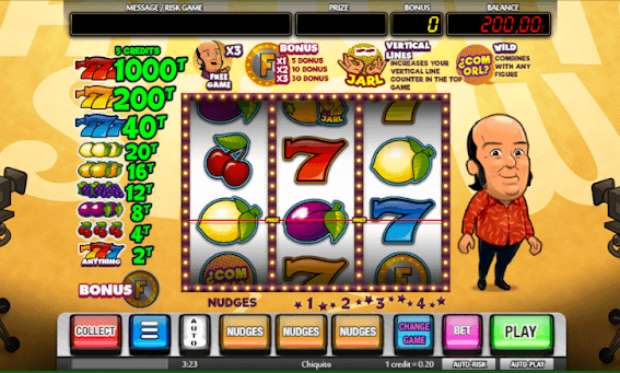 Jackpot de tragamonedas Chiquito