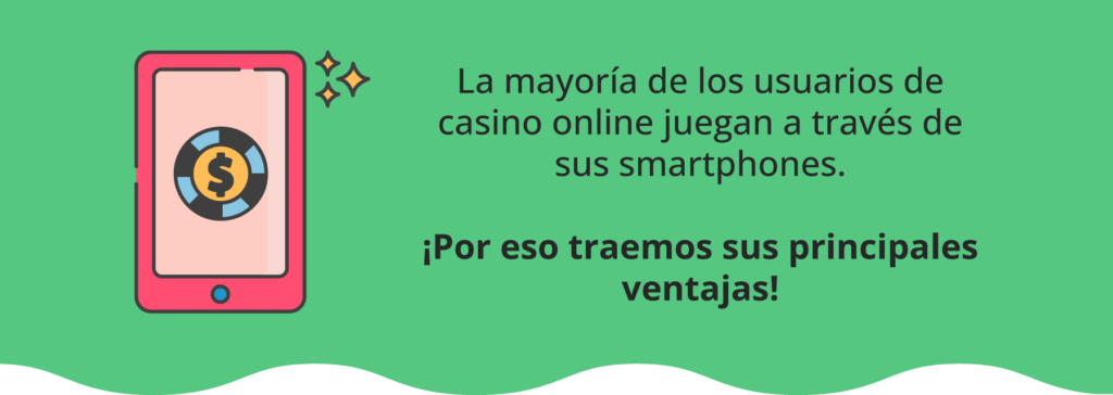 Jugar en casino online desde el celular