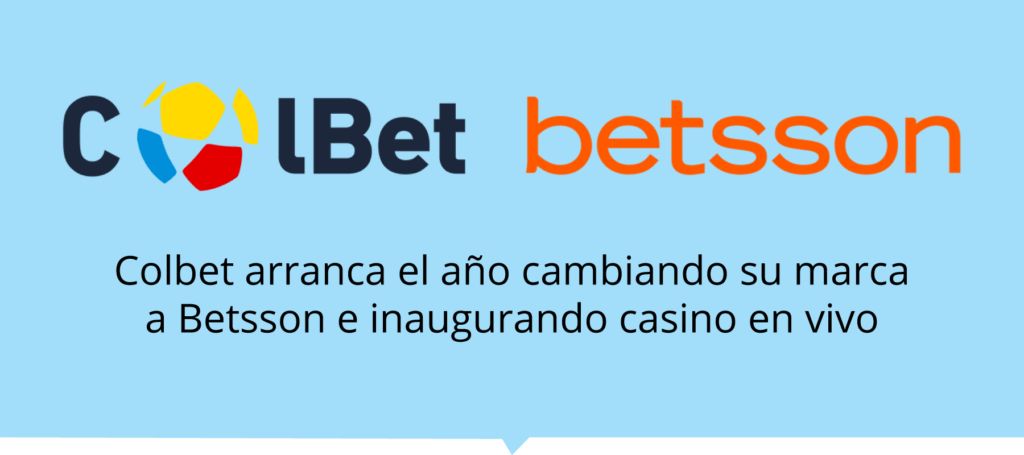 Colbet lanza casino en vivo y cambia de marca a Betsson 