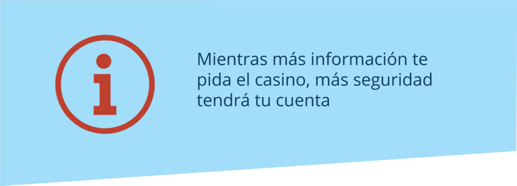 Seguridad de cuentas de casino online