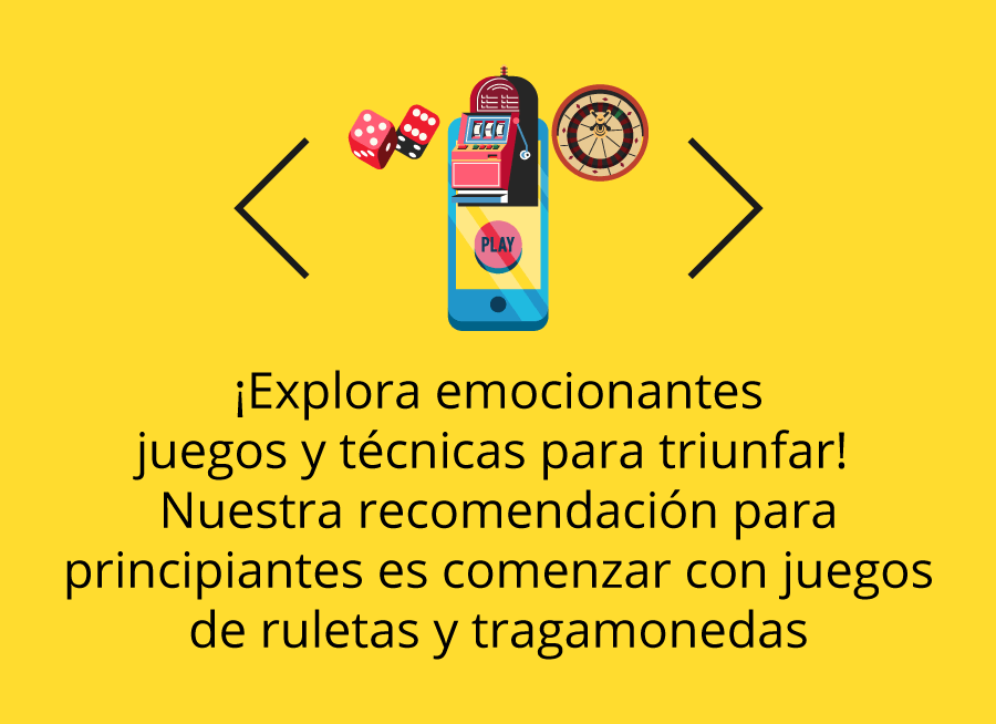 Tragamonedas y ruleta son los mejores juegos para nuevos jugadores