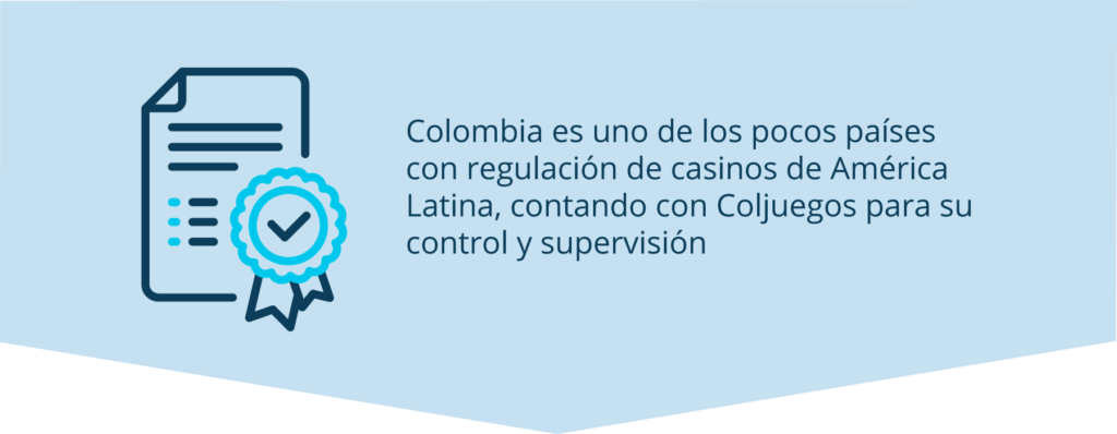 Casinos legales en Colombia