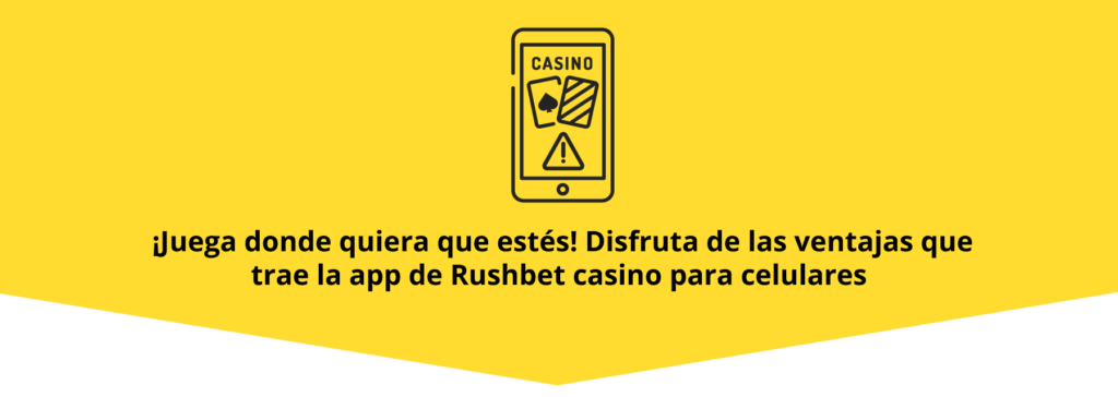 App Rushbet casino para celulares. Colombia