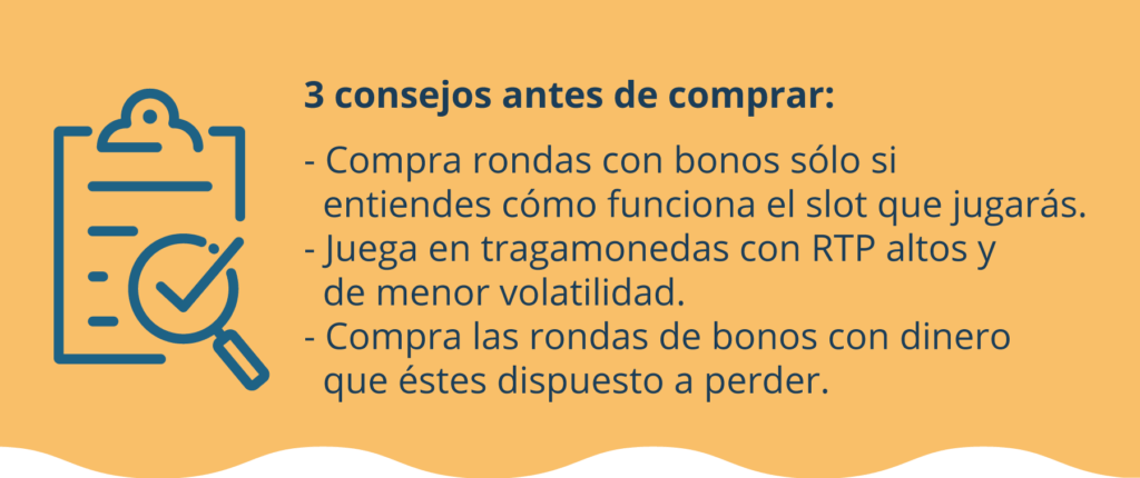 Consejos para usar tragamonedas con compra de bonos 