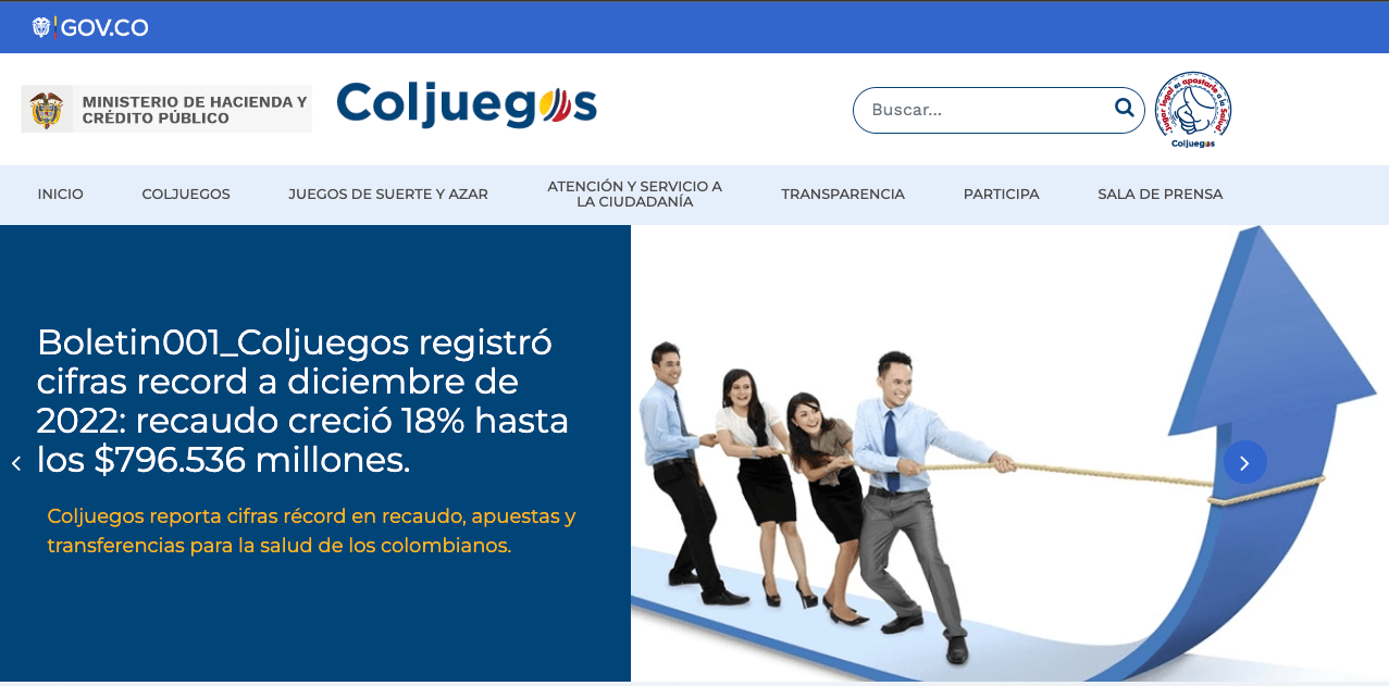 Coljuegos batió record de recolección en el 2022