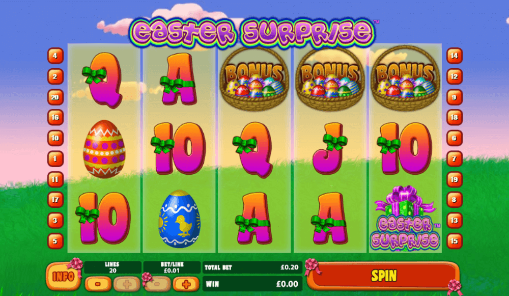 juego de tragamonedas Easter Surprise