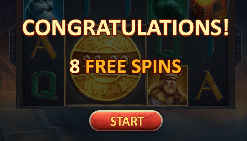 Giros gratis en Vikings Fortune: Hold and Win