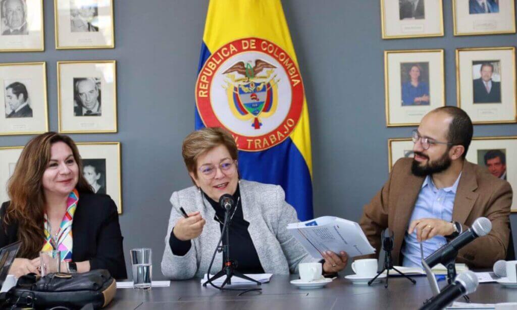 Ministra del Trabajo en Colombia