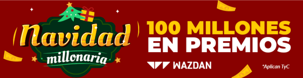 Oferta navideña Rushbet casino 2022