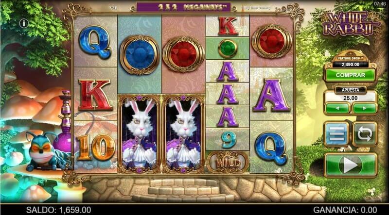 White Rabbit Tragamonedas con Jackpot progresivo