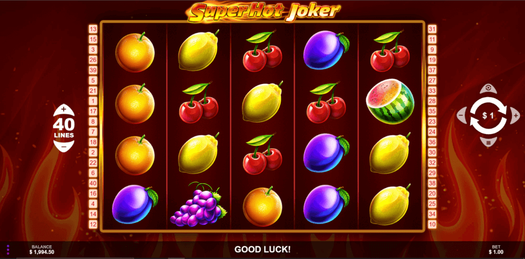 Jackpot de tragamonedas Super Hot Joker