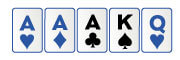 Trío en poker en vivo Trío Poker Online